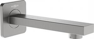 Mexen Cube стенен смесител за вана, графит - 79370-66