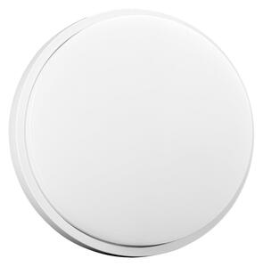 LED градинско осветително тяло Adviti Agat, 15W, 1100 lm, 4000K, IP54 защита, за стена, бяло
