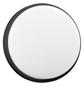 LED градинско осветително тяло Adviti Agat (AD-OP-6112BLPM4), 15W, 1100 lm, 4000K, IP54 защита, за стена, черно