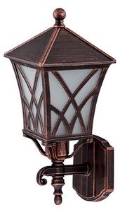 LED градинско осветително тяло Elmark EM96301WU/BRB, IP44, Стенен монтаж