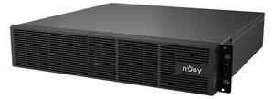 Шкаф за батерии Njoy UPBPCA0312FX-CG01B, 2U, до 6x 7Аh/9Ah/12V батерии
