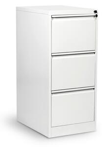 Шкаф Carmen CR-1231, 3 бр. чекмеджета, метален, сив