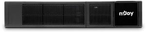 Шкаф за батерии Njoy PWUP-BP16PBA-AZ01B, за Balder 6000/10000, до 16x 7Аh/9Ah/12V батерии, 3U Battery Pack Balder