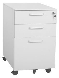 Шкаф Carmen CR-1273 L SAND, 3бр. рафтове, пясъчно покритие,прахово боядисан метал, сив