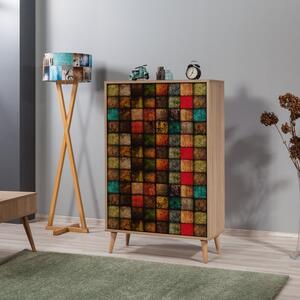 Шкаф Multibox от дъб Сонома
