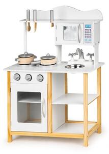 Дървена кухня за деца + аксесоари Ecotoys