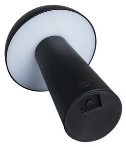 Rabalux 76036 - LED димируема сензорна външна лампа MIREO 1,5W/5V IP44 1200 mAh USB черна