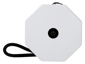 Бяла преносима светлинна декорация с USB ø 8 cm Twist – Gingko