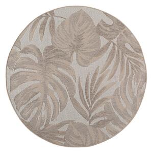 Бежов кръгъл килим за открито и закрито ø 120 cm Desert 1302 – Ayyildiz Carpets