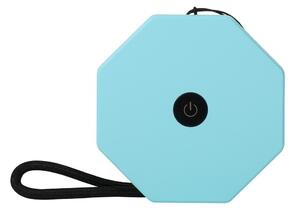 Бяла/тюркоазена преносима светлинна декорация с USB ø 8 cm Twist – Gingko