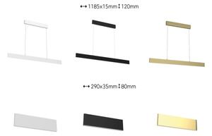 Immax Neo 07129L - LED Димируем аплик LISTON LED/18W/230V ZigBee златист + дистанционно управление