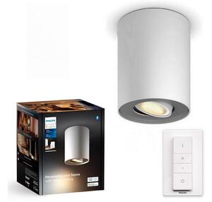 Philips - LED Димируем спот Hue PILLAR 1xGU10/4,2W/230V + д.у. бял