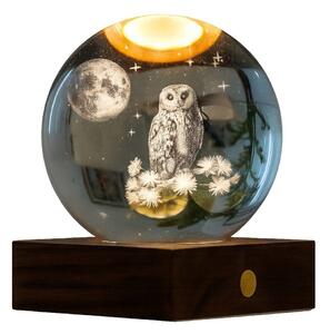 Преносима светлинна декорация с USB ø 8 cm Amber – Gingko