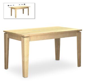 Хелмут меламинов разширяващ се маса в дъбов цвят 160/200x90x76см
