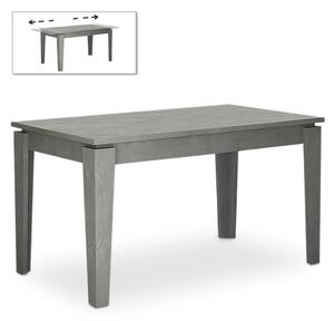 Хелмут меламинов разширяващ се маса в ретро сив цвят 160/200x90x76см
