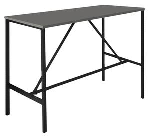 Бар маса Crego TopMebel метал - меламин в антрацит 100x45x89cm