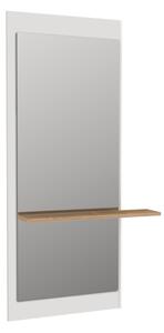 Пияр TopMebel меламиново огледало в бял цвят 60x14,6x150см