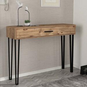 Конзола Rochel TopMebel от меламин в цвят атлантически бор 120x35x89,8cm
