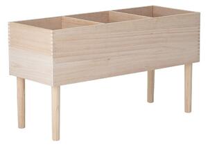Библиотека от масивна Пауловния в светло естествен цвят 91x50x35 cm Douve – Bloomingville