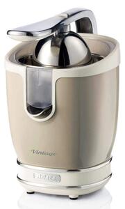 Цитрус преса Ariete VINTAGE JUICER 0413/03, 85W, Метално тяло, Безшумна работа, 2 приставки, Бежов
