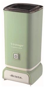 Уред за разпенване на мляко Ariete VINTAGE 2878/04, 500W, 0.25 л, Топла и студена пяна, Зелен
