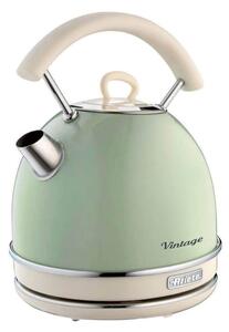Електрическа кана/чайник Ariete VINTAGE 2877/04, 2000W, 1.7 л, Стоманен корпус, Студена повърхност, 360 основа, Зелен