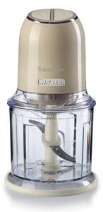 Чопър Ariete VINTAGE 0438/03, 400W, 600 мл, 2 скорости, Неръждаема стомана, Градуирана чаша, Бежов