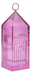 Kartell Lantern LED настолна лампа за презареждане, лилава, рециклирана