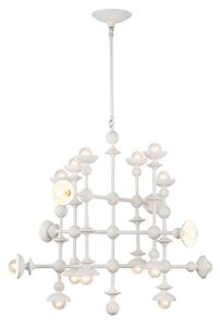 Quintiesse QN-CADENCE18-WHT - Полилей на тръба CADENCE 18xE14/40W/230V бял