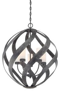 Quintiesse QN-BLACKSMITH-5P-OBK -Външен полилей BLACKSMITH 5xE14/40W/230V IP44 черен