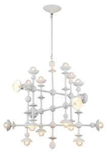 Quintiesse QN-CADENCE18-WHT - Полилей на тръба CADENCE 18xE14/40W/230V бял