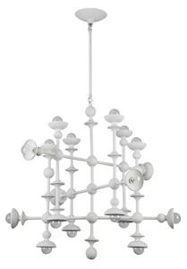 Quintiesse QN-CADENCE18-WHT - Полилей на тръба CADENCE 18xE14/40W/230V бял