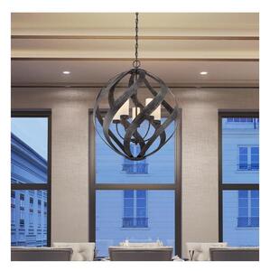 Quintiesse QN-BLACKSMITH-5P-OBK -Външен полилей BLACKSMITH 5xE14/40W/230V IP44 черен