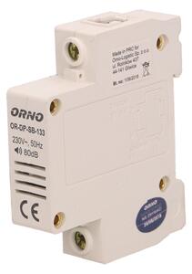 ORNO Модулен DIN звънец 230V 80dB 5VA 1мод., - OR-DP-SB-133