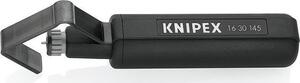 Knipex Кабелен нож, за изолация Ø19-40мм, черна ръкохватка 145мм, с фиксатор, - K1630145SB