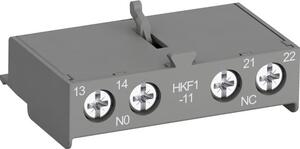 ABB Помощен контакт 1NO-1NC, HKF1-11, за моторна защита, за челен монтаж - 1SAM201901R1001