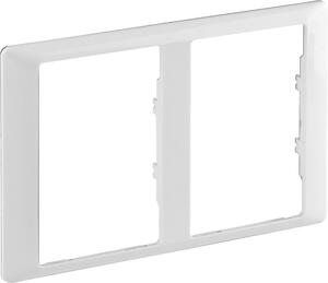 Legrand Рамка 2х двоен контакт цвят Бял Valena Life - 754222