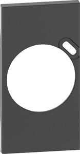 BTICINO Лицев панел за контакт френски стандарт с USB тип C 2 мод. цвят Черен Living Now - KG62