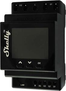 Shelly Импулсно Smart реле 2х щори 16A (40A) с мерител за DIN монтаж Shelly PRO Dual Cover PM - 268124S