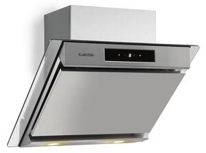 Klarstein Balzac 60, абсорбатор, 60 cm, 210 W, 640 m³/h, LED, докосващ дисплей, неръждаема стомана, стъкло
