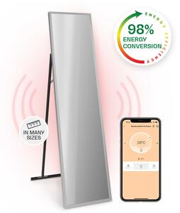 Klarstein La Palma 900 smart, Интелигентен инфрачервен отоплител, 40x160cm, 900W, Стойка за огледало