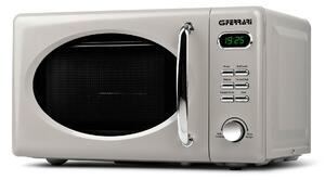 Микровълнова фурна с грип G3Ferrari SAPORMIO VINTAGE, 20л, 700W микро/800W грил, бяла