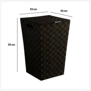 Кош за пране 5five Lise, Черен, 50 l