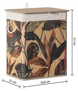 Кош за пране 5five Palawan, Бамбук, 60 l