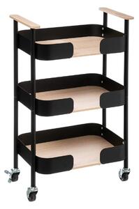 Кухненска количка 5five Blackwood, Средна, Метал и MDF