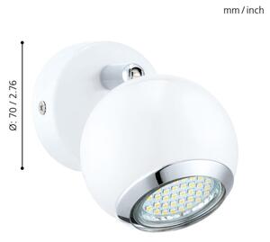 EGLO 31001 - LED Точково осветително тяло BIMEDA 1xGU10/3W LED