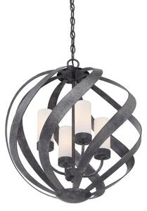 Quintiesse QN-BLACKSMITH-4P-OBK - Външен полилей BLACKSMITH 4xE14/40W/230V IP44 черен