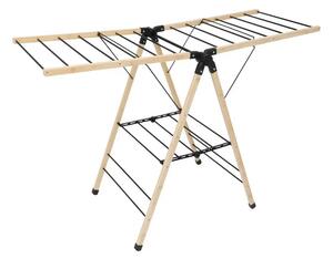 Сушилник за дрехи 5five Black Bamboo Bridge, Бамбук Черен, 13 m