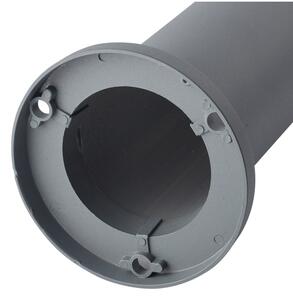 Ideal Lux - Външна лампа TRONCO 1xE27/42W/230V 60 см IP65 сива