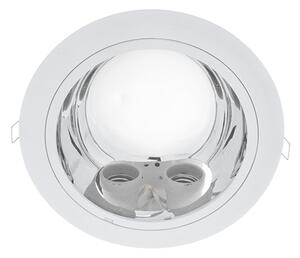 LED луна ELMARK 92202LEDW/W, 2x9W, 230V, 2x750lm, 4000K, защита (IP44), бяла